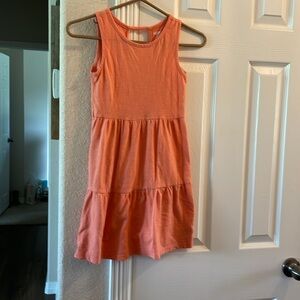 Old Navy Girl's Coral sleeveless Dress M-8